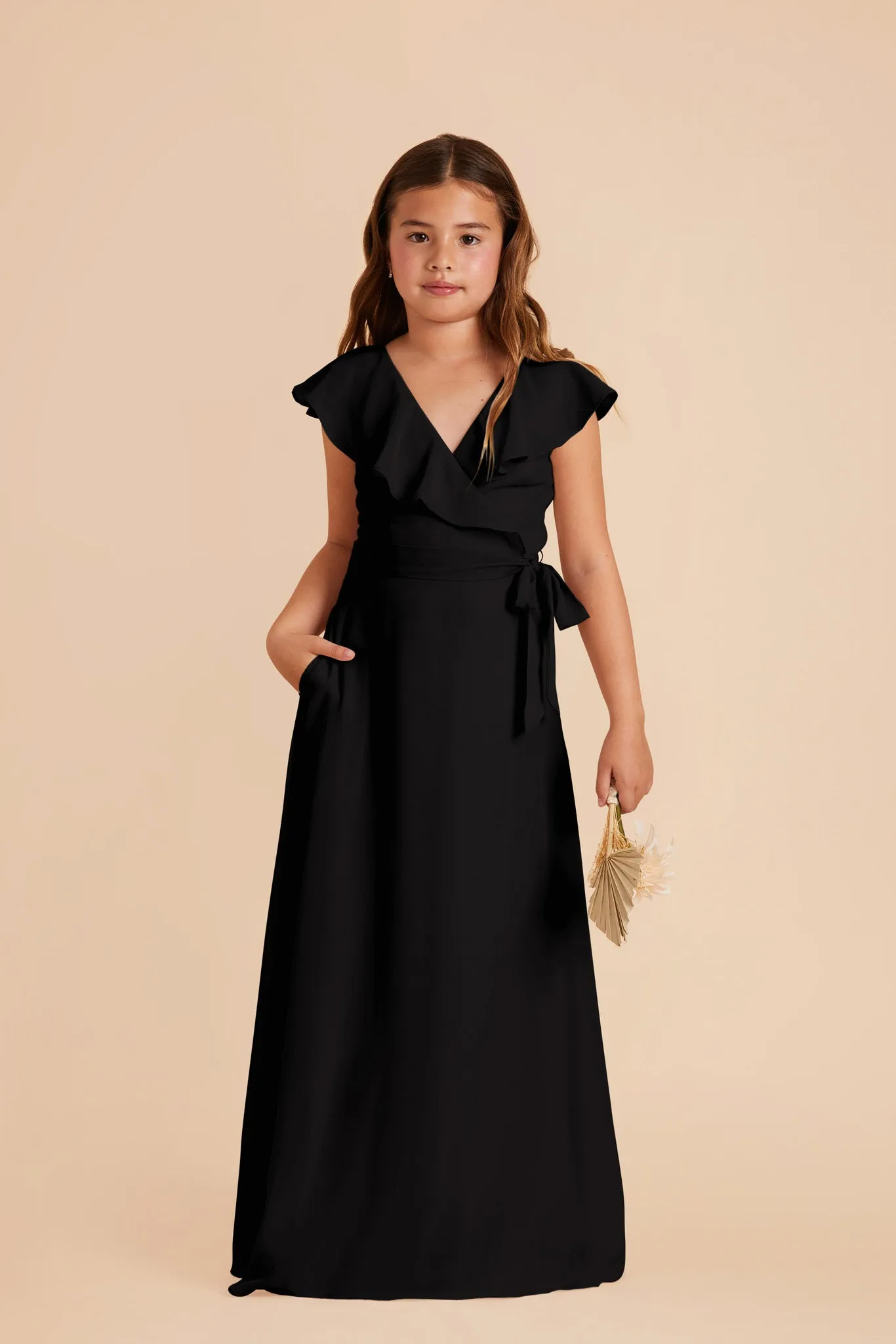 Jax Junior Chiffon Dress - Black sold by Birdy Grey product image thumbnail 2