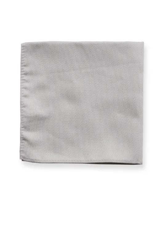 Didi Pocket Square - Dove Gray sold by Birdy Grey