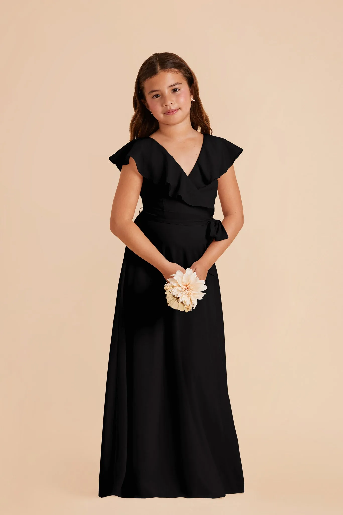 Jax Junior Chiffon Dress - Black sold by Birdy Grey product image thumbnail 3