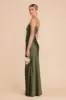 Jay Matte Satin Dress - Olive sold by Birdy Grey