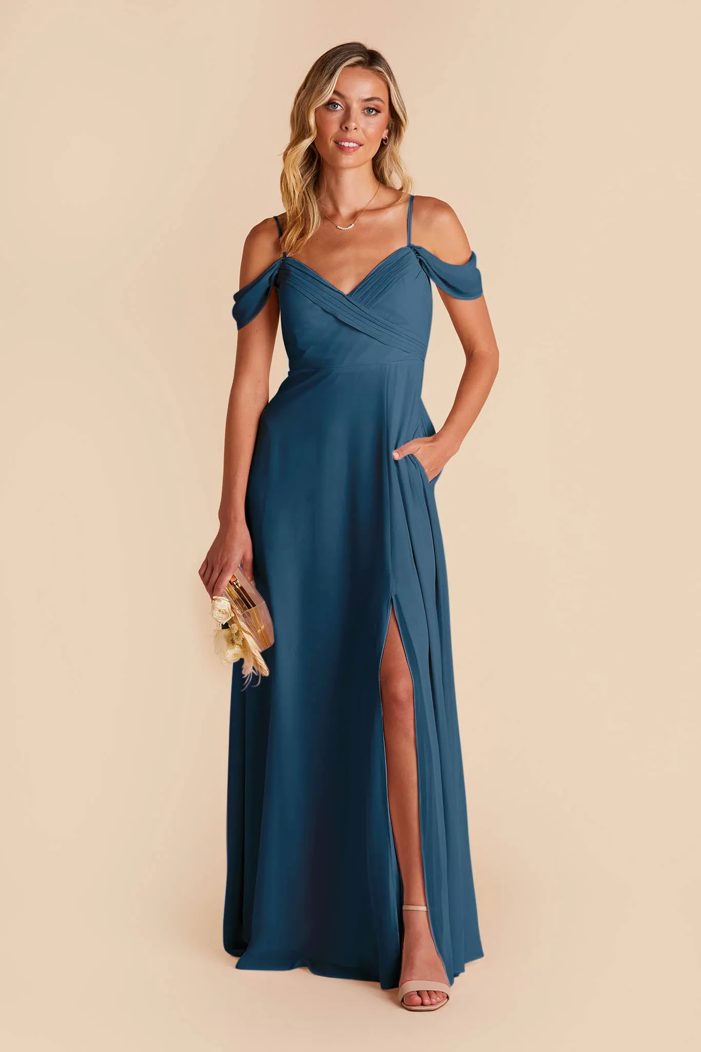 Spence Convertible Dress - Ocean Blue sold by Birdy Grey