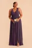 Laurie Empire Dress - Plum sold by Birdy Grey