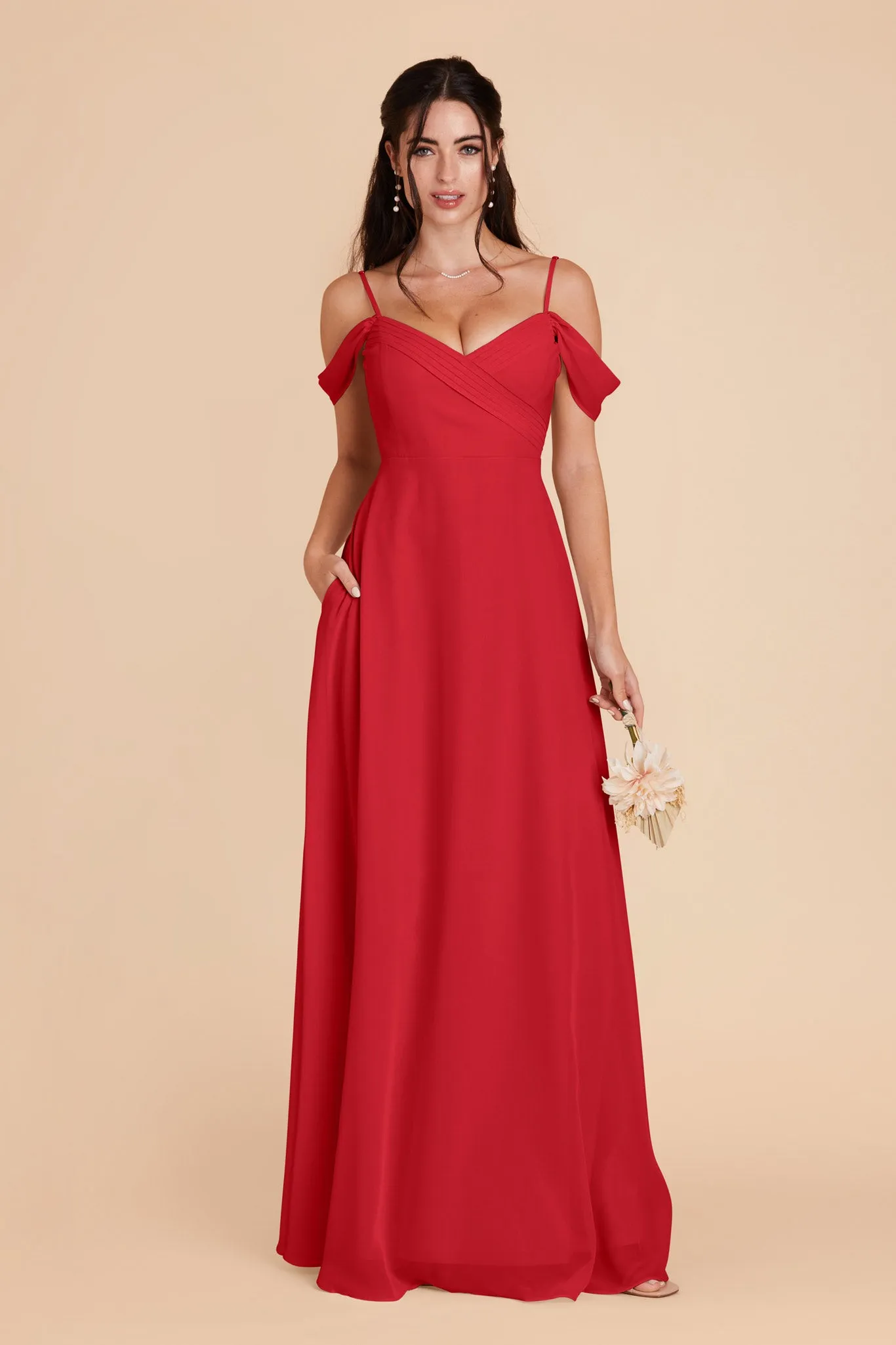 Spence Convertible Dress - Ruby Red sold by Birdy Grey product image thumbnail 3