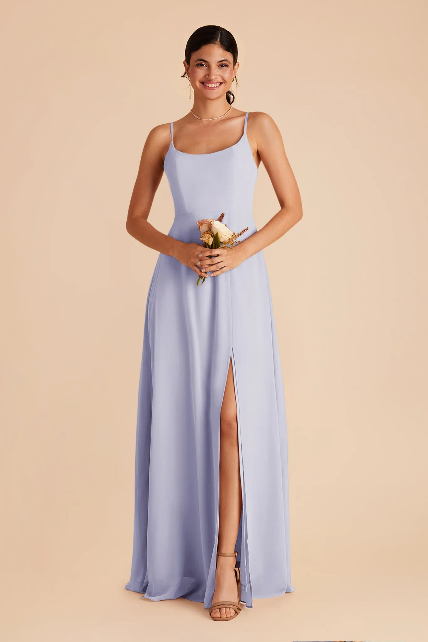 Amy Chiffon Dress - Periwinkle Blue sold by Birdy Grey product image thumbnail 2