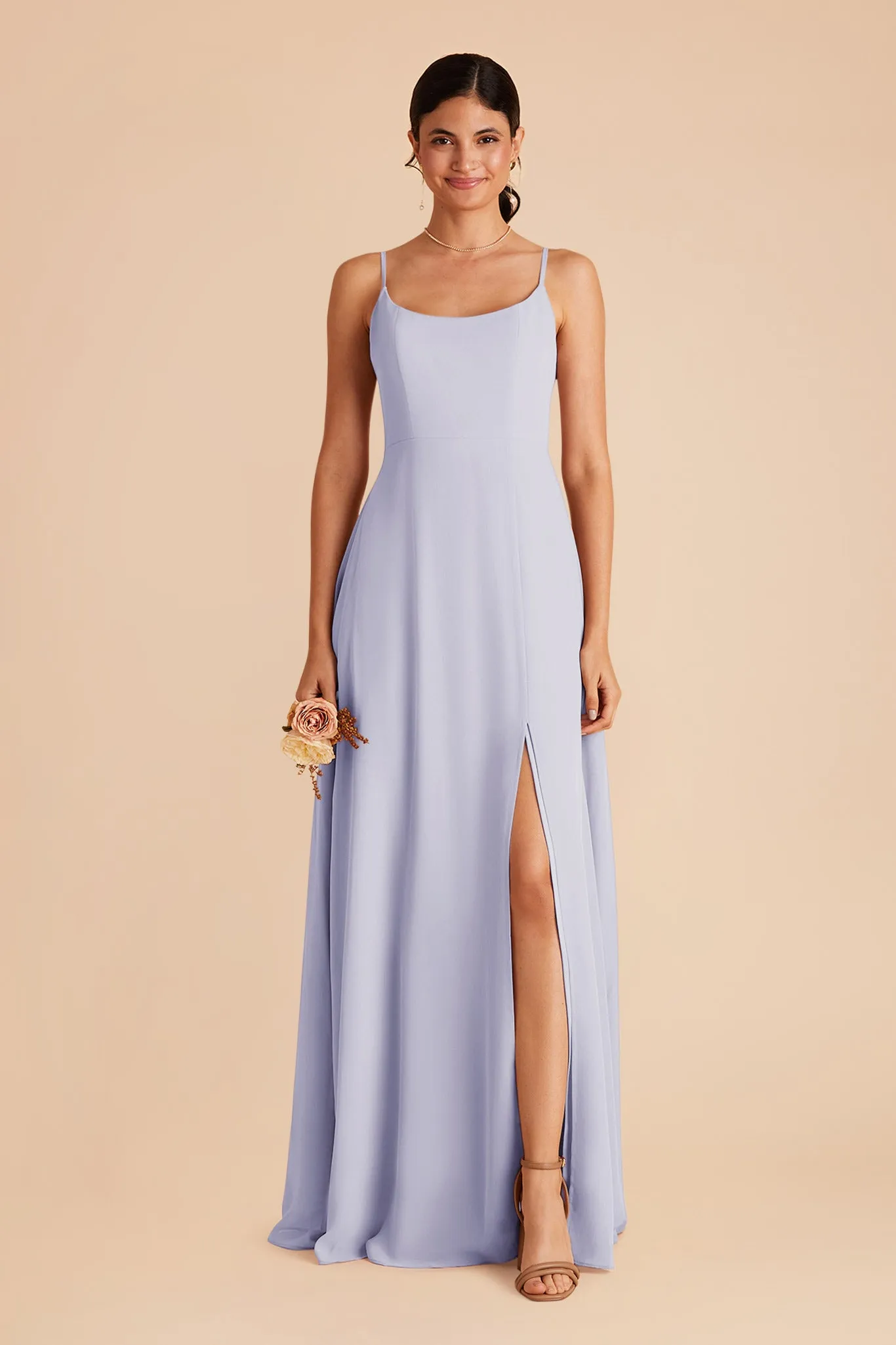 Amy Chiffon Dress - Periwinkle Blue sold by Birdy Grey product image thumbnail 3