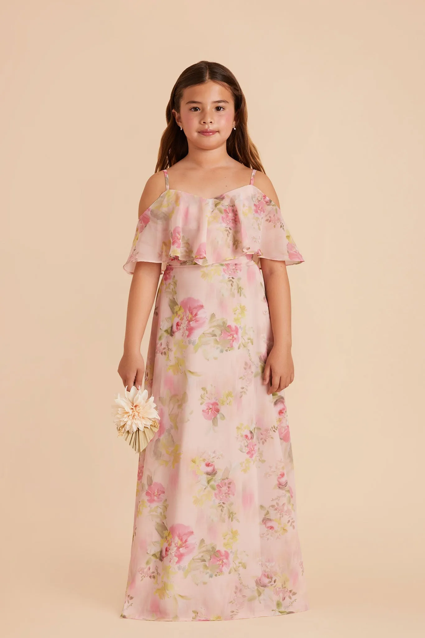 Janie Convertible Junior Dress - Vintage Pink Floral sold by Birdy Grey