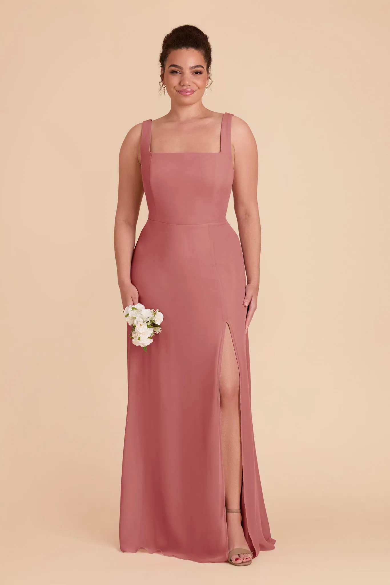 Alex Convertible Dress Chiffon - Mulberry sold by Birdy Grey product image thumbnail 2