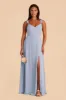 Doris Chiffon Dress - Dusty Blue sold by Birdy Grey