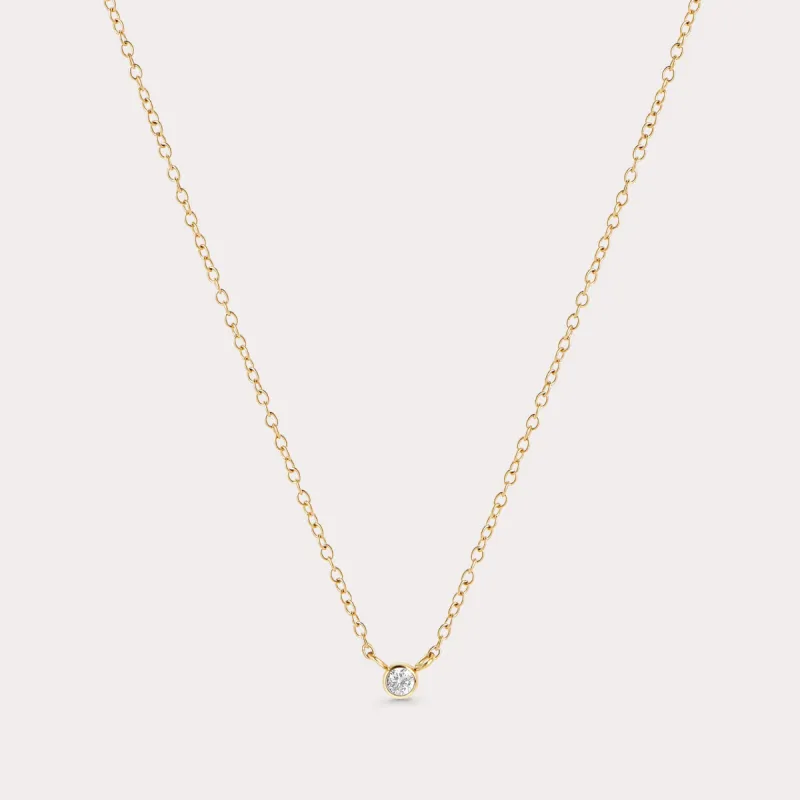 Jupiter Pendant Necklace - Gold sold by Birdy Grey