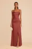 Lydia Matte Satin Dress - Spice sold by Birdy Grey