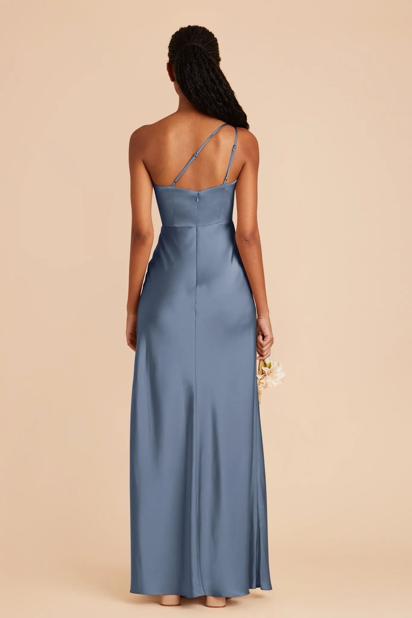 Kensie Matte Satin Dress - French Blue sold by Birdy Grey product image thumbnail 4
