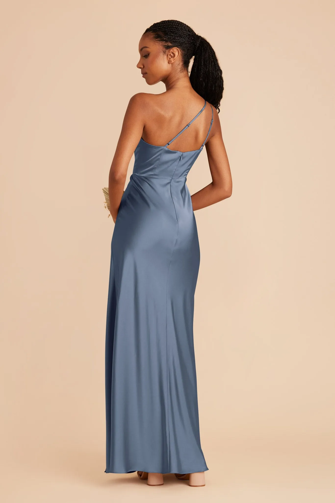 Kensie Matte Satin Dress - French Blue sold by Birdy Grey product image thumbnail 3