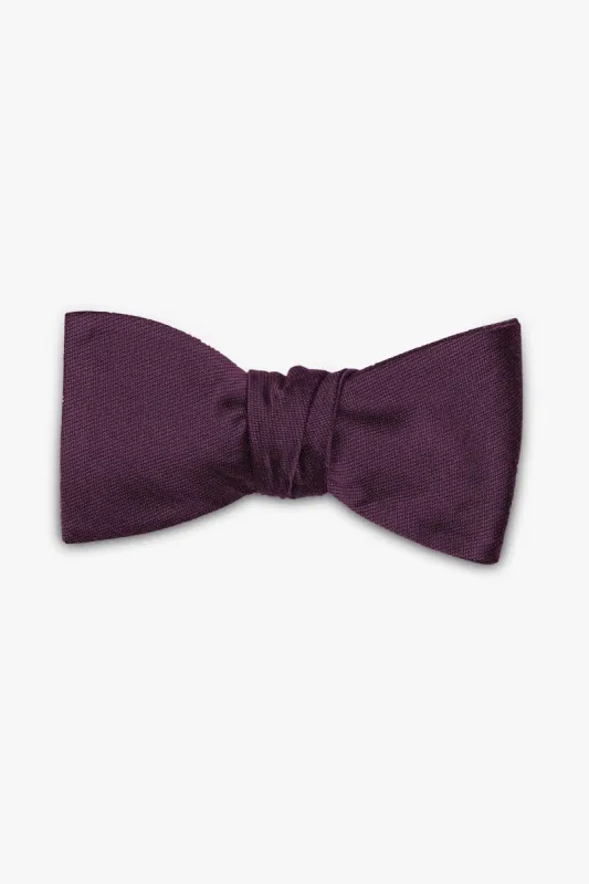 Daniel Bow Tie - Plum sold by Birdy Grey