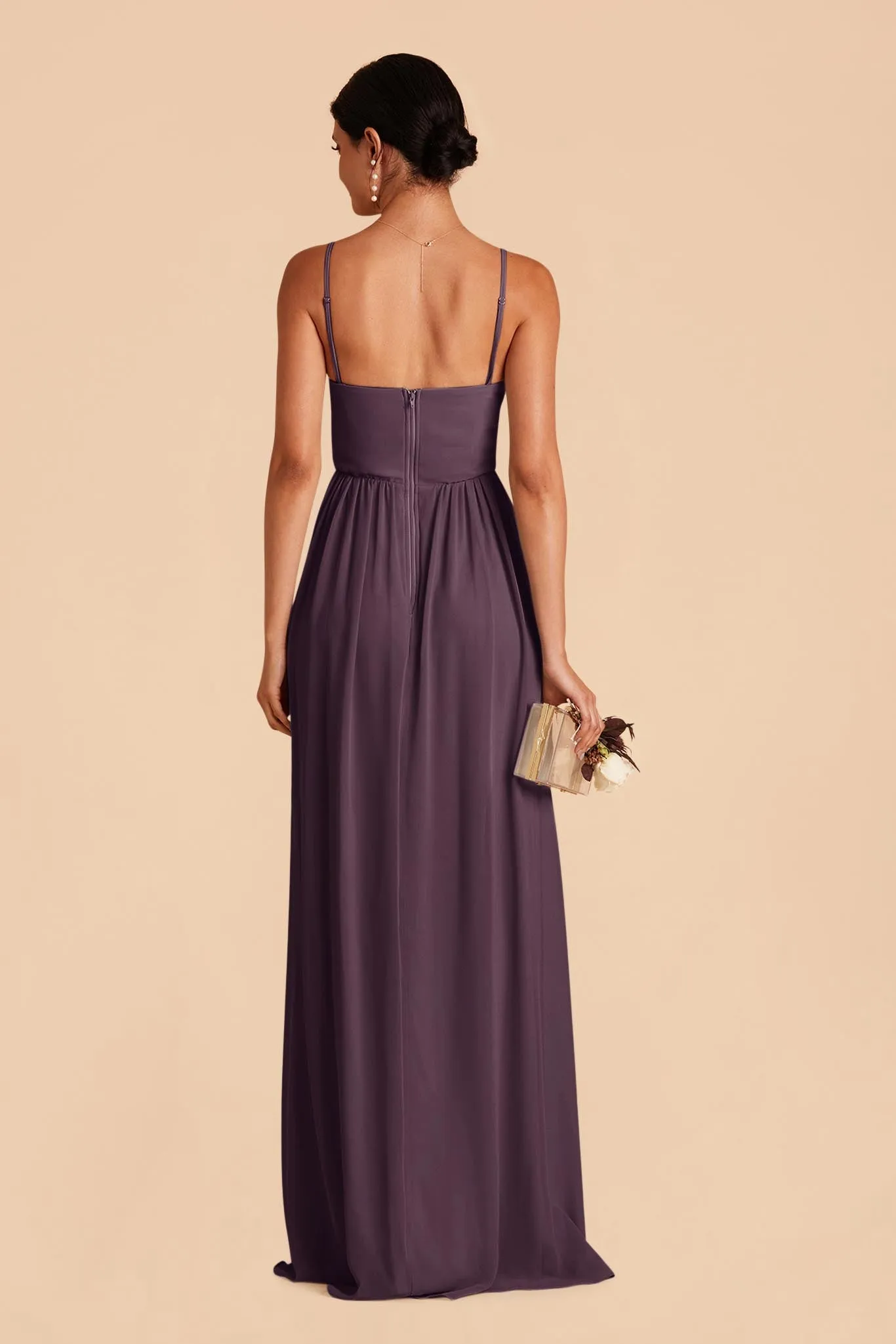 August Convertible Dress - Plum sold by Birdy Grey product image thumbnail 5