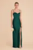 Jessica Matte Satin Dress - Emerald sold by Birdy Grey