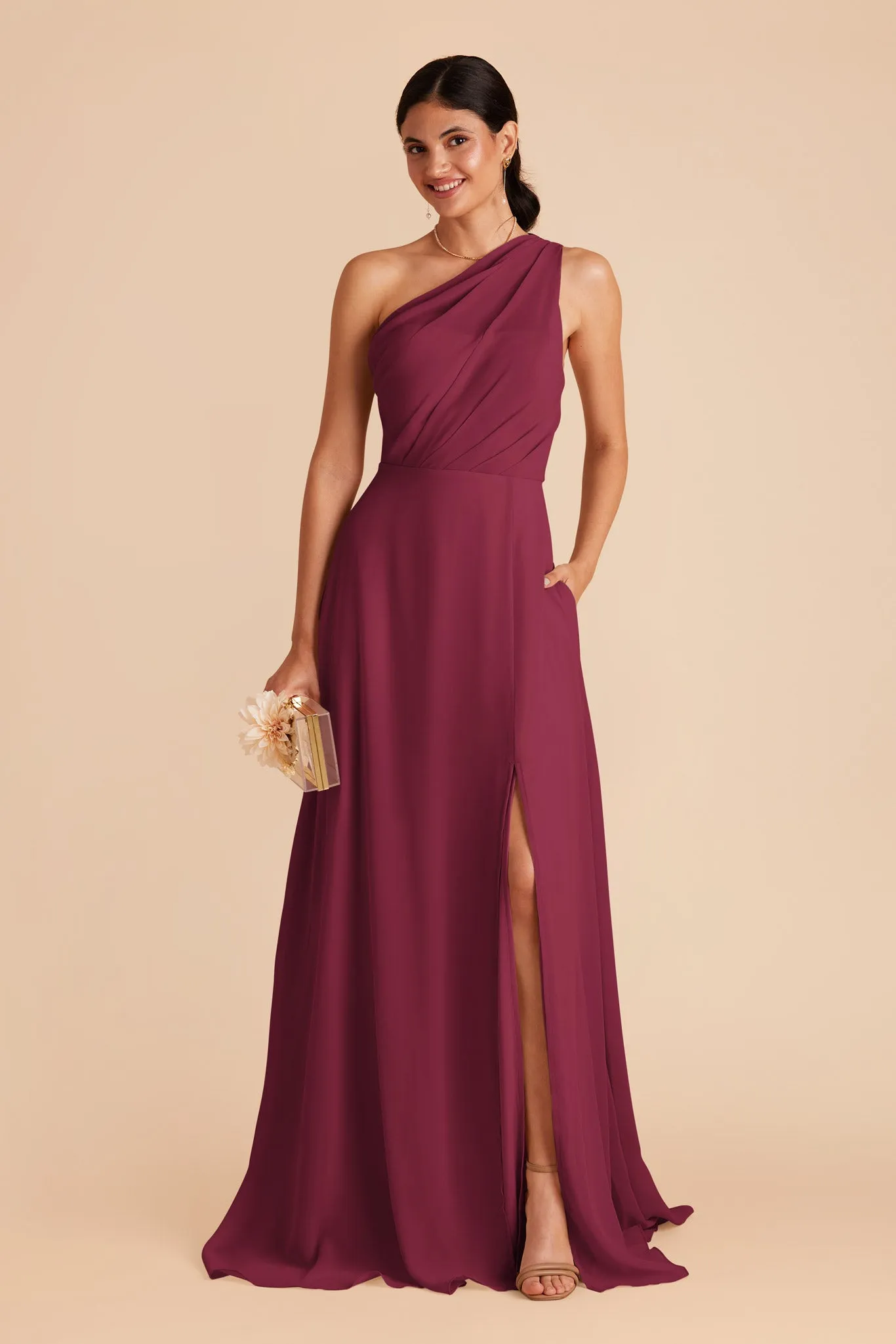 Kira Dress - Berry sold by Birdy Grey product image thumbnail 4