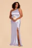 Kira Shiny Satin Dress - Dusty Lilac sold by Birdy Grey