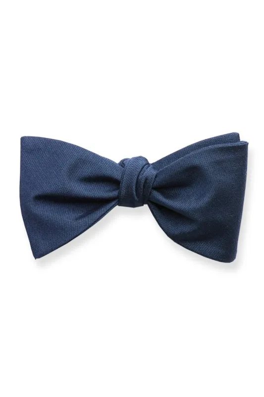 Daniel Bow Tie - Slate Blue made by Birdy Grey