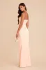 Carrie Matte Satin Dress - Peach Cream sold by Birdy Grey