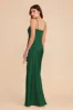 Mai Matte Satin Dress - Forest Green sold by Birdy Grey