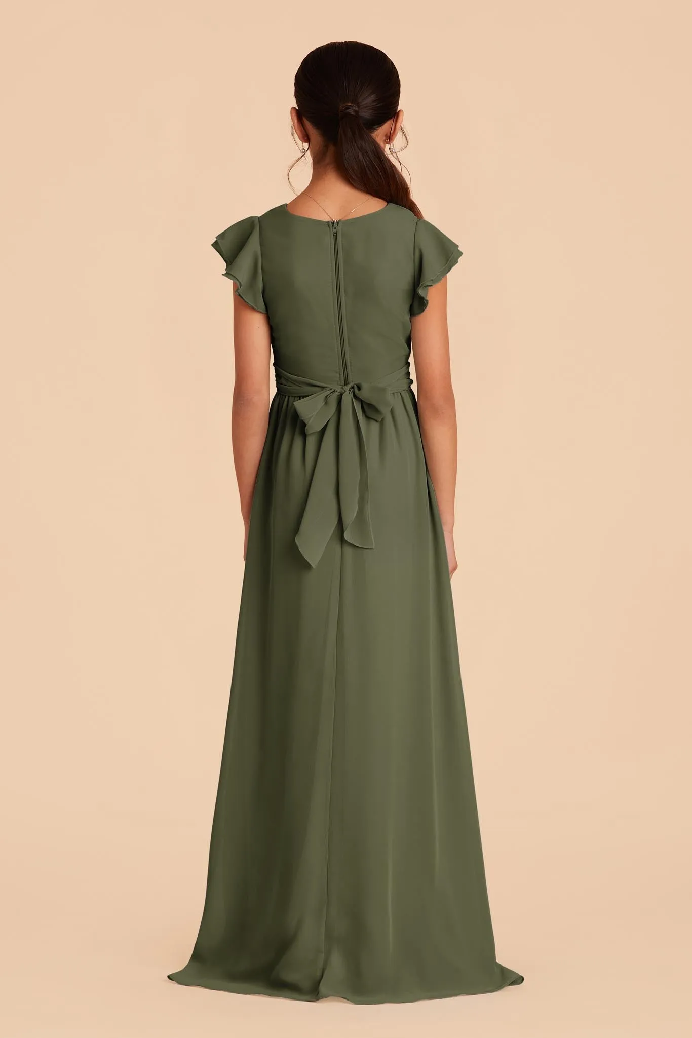 Celine Junior Dress - Olive sold by Birdy Grey product image thumbnail 4