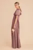 Marni Matte Satin Dress - Dark Mauve sold by Birdy Grey