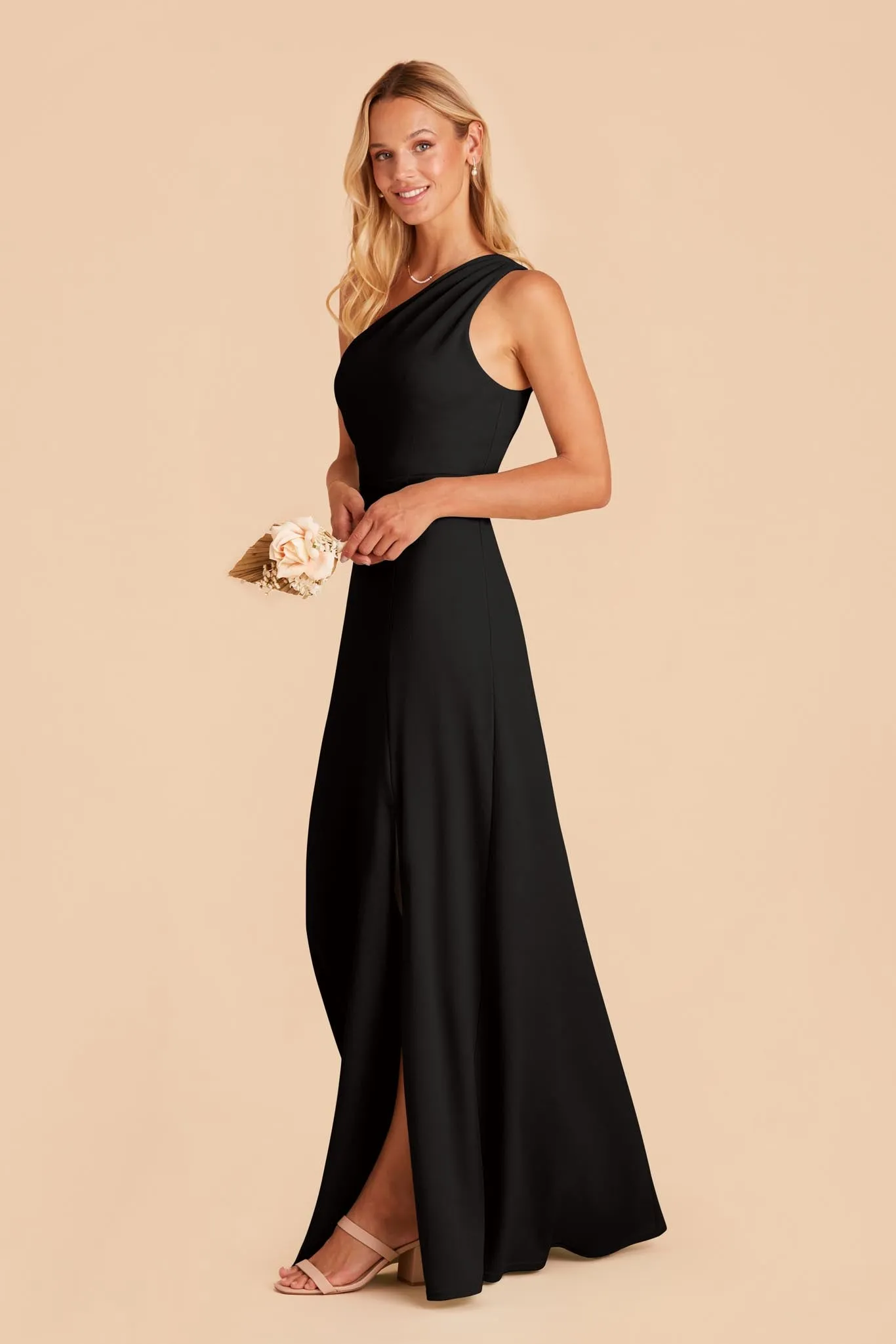 Kira Crepe Dress - Black sold by Birdy Grey product image thumbnail 4