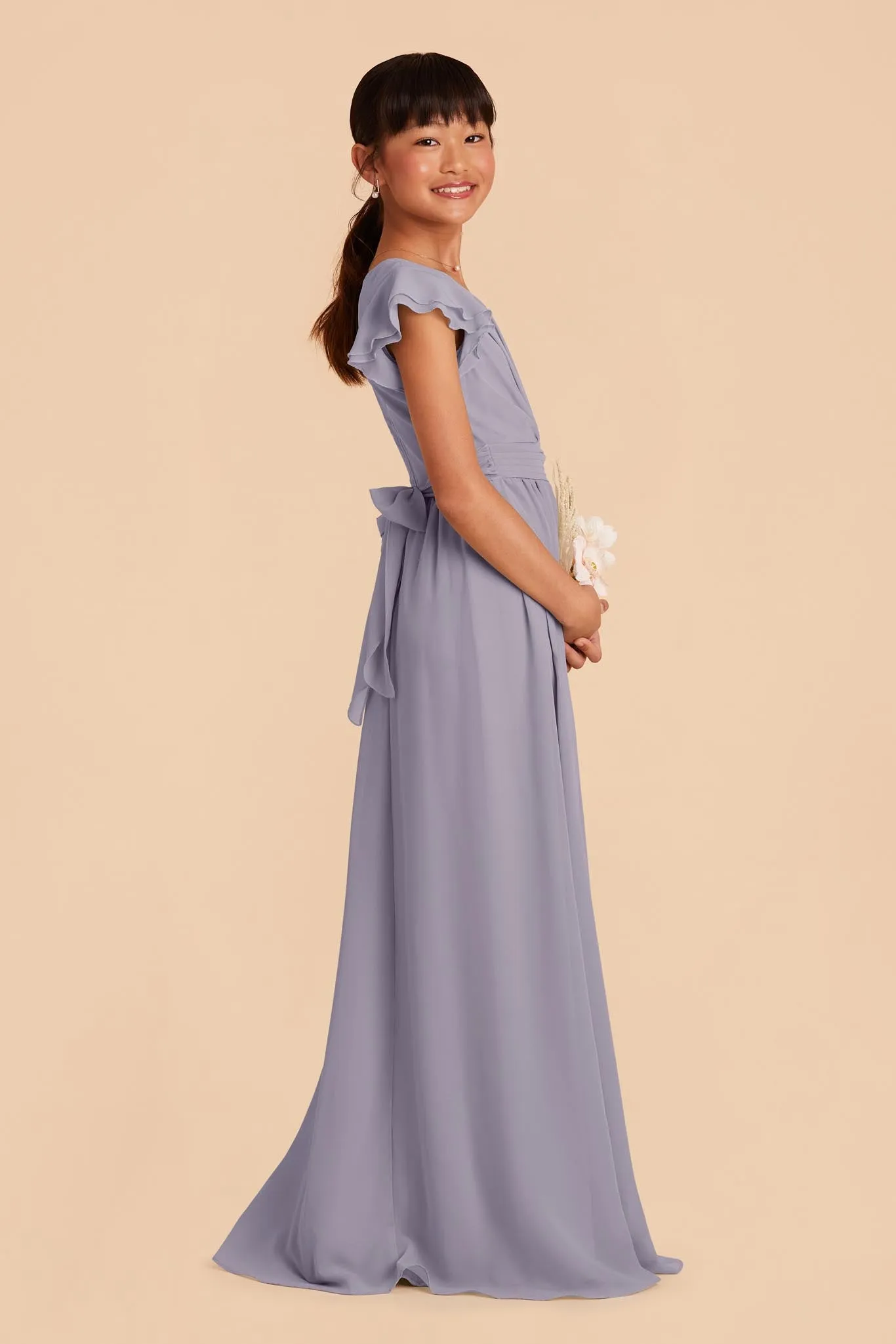 Celine Junior Dress - Dusty Lilac sold by Birdy Grey product image thumbnail 3