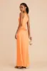 Kira Matte Satin Dress - Apricot sold by Birdy Grey