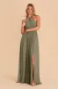 Kiko Chiffon Dress - Moss Green sold by Birdy Grey