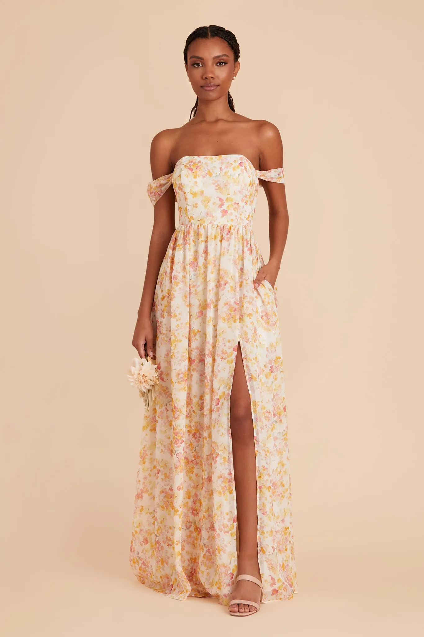 August Convertible Dress - Pressed Floral sold by Birdy Grey