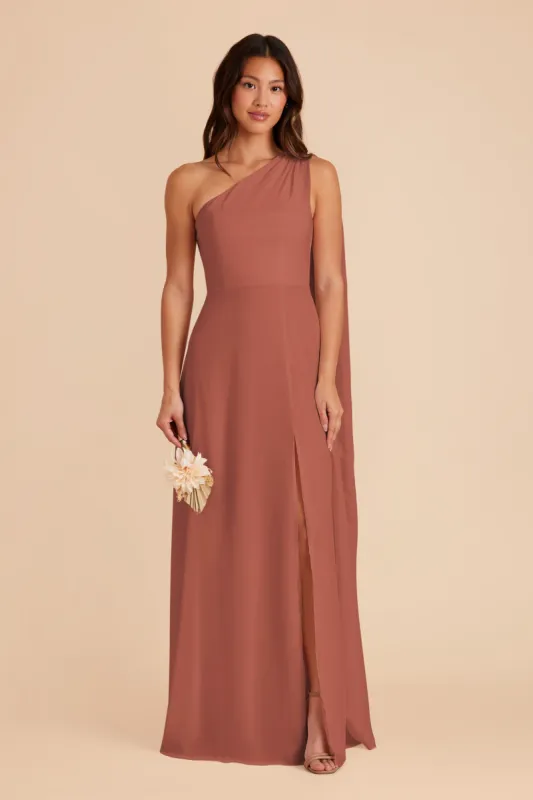 Melissa Chiffon Dress - Desert Rose sold by Birdy Grey