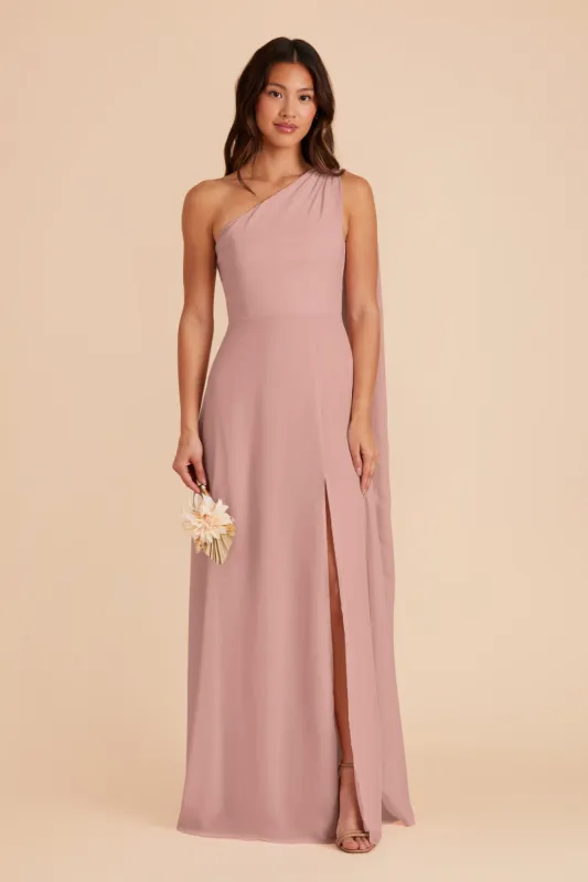 Melissa Chiffon Dress - English Rose sold by Birdy Grey