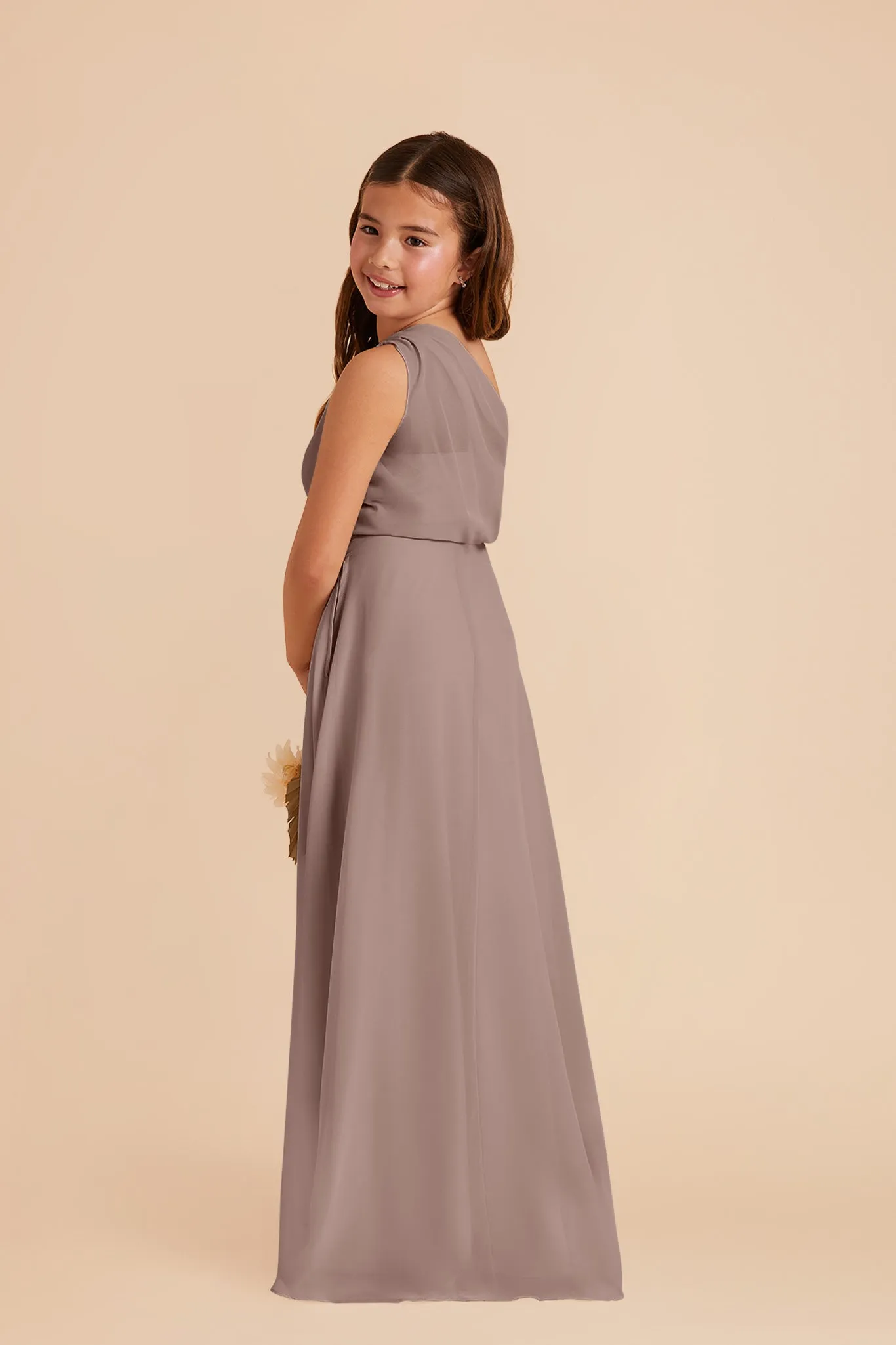 Kiara Junior Chiffon Dress - Toffee sold by Birdy Grey product image thumbnail 3