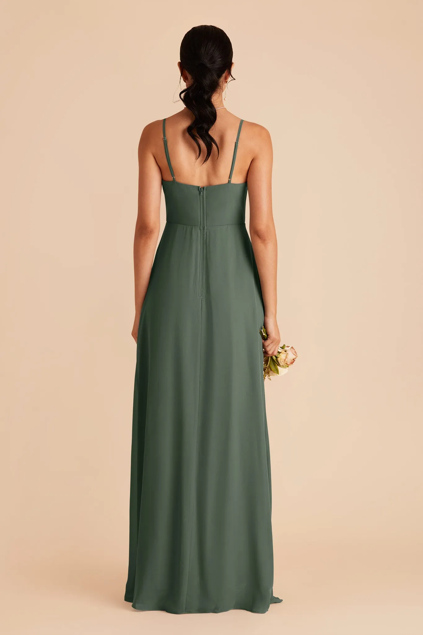 Amy Chiffon Dress - Eucalyptus sold by Birdy Grey product image thumbnail 5