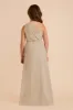 Kiara Junior Chiffon Dress - Almond sold by Birdy Grey