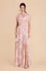 Violet Chiffon Dress - Pink Falling Petals sold by Birdy Grey