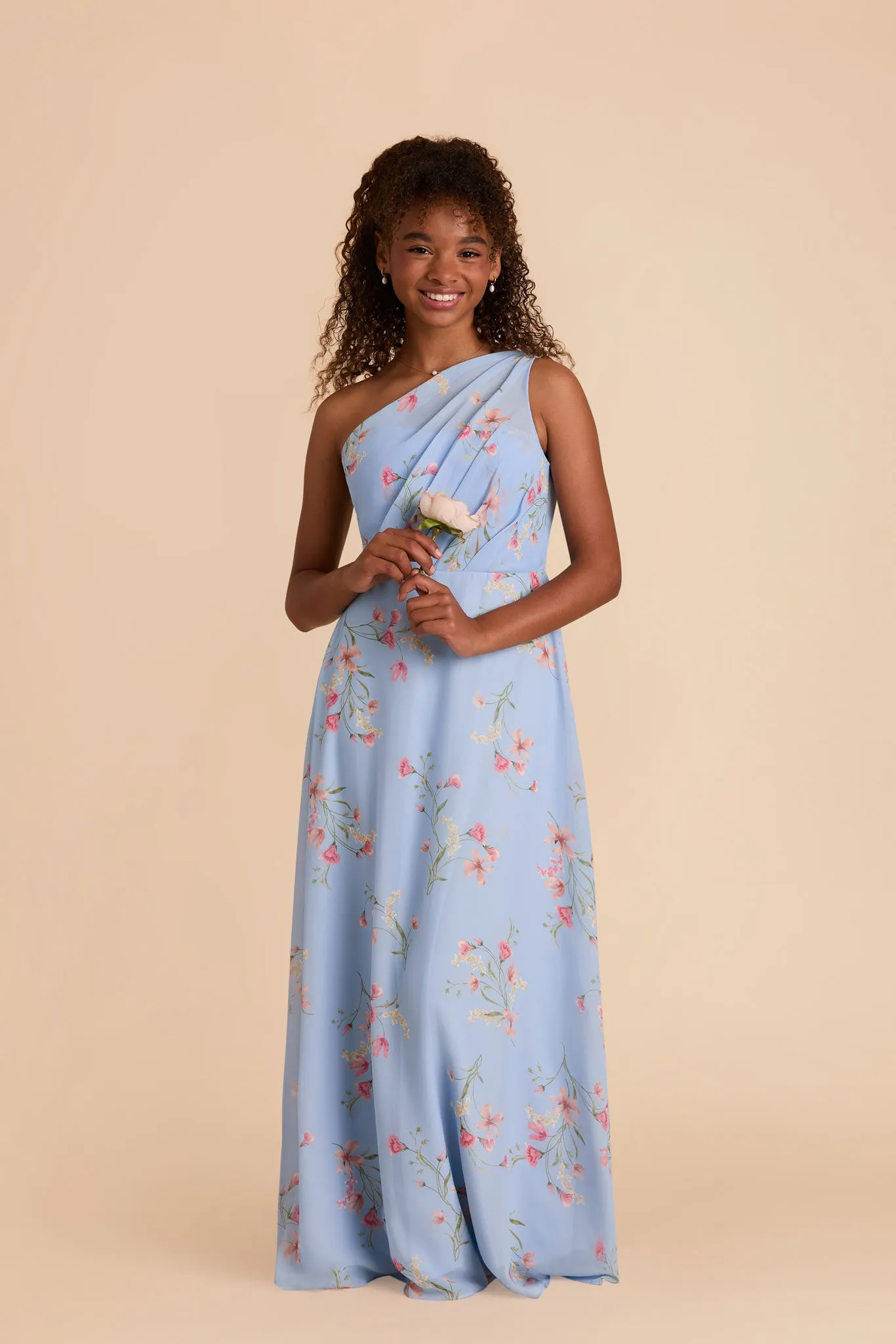 Kiara Junior Chiffon Dress - Periwinkle Blue Le Fleur sold by Birdy Grey product image thumbnail 2