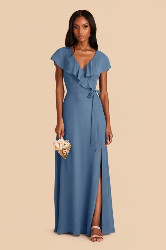 Jackson Chiffon Dress - Twilight sold by Birdy Grey