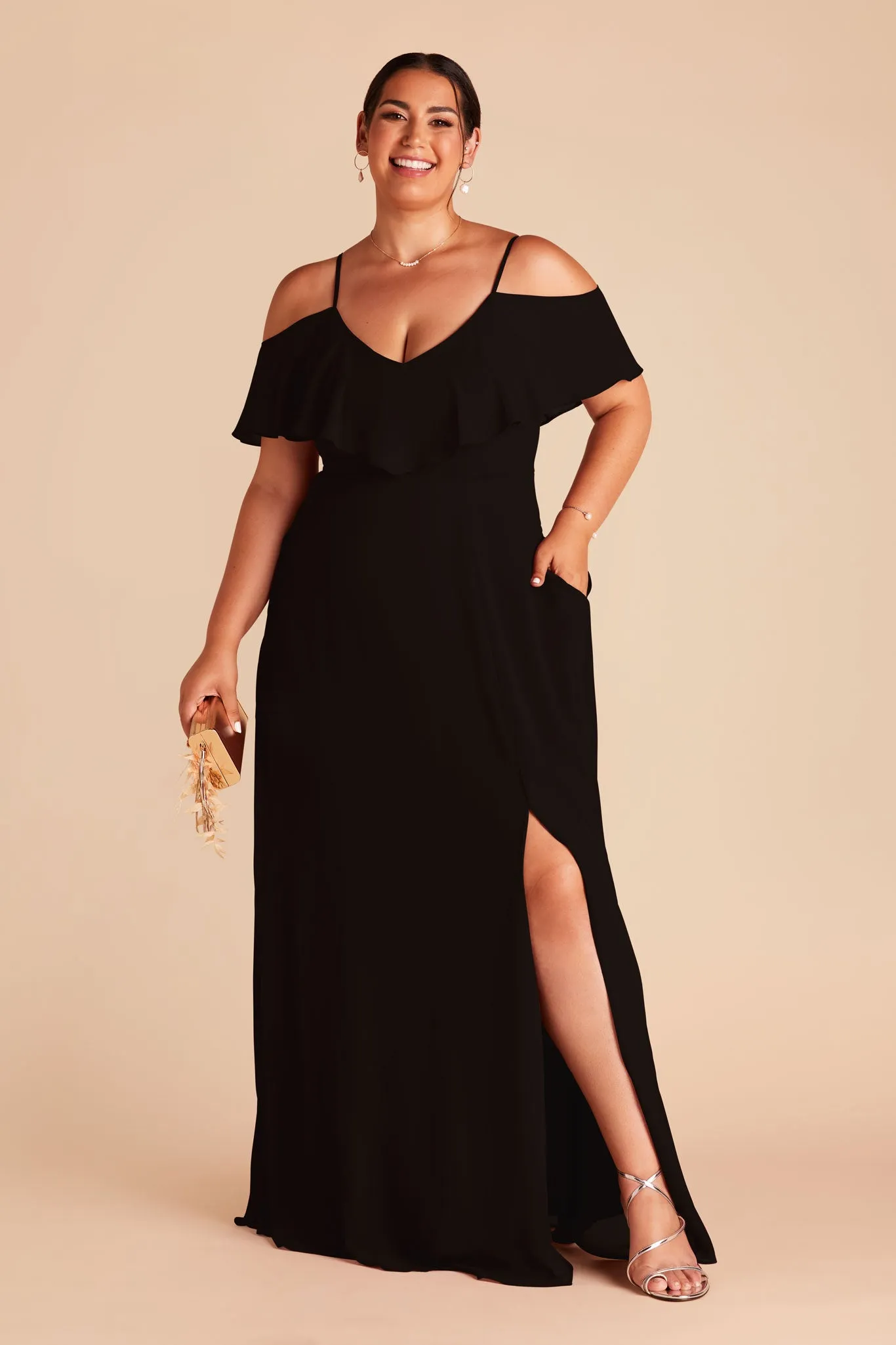 Jane Convertible Dress - Black sold by Birdy Grey product image thumbnail 2