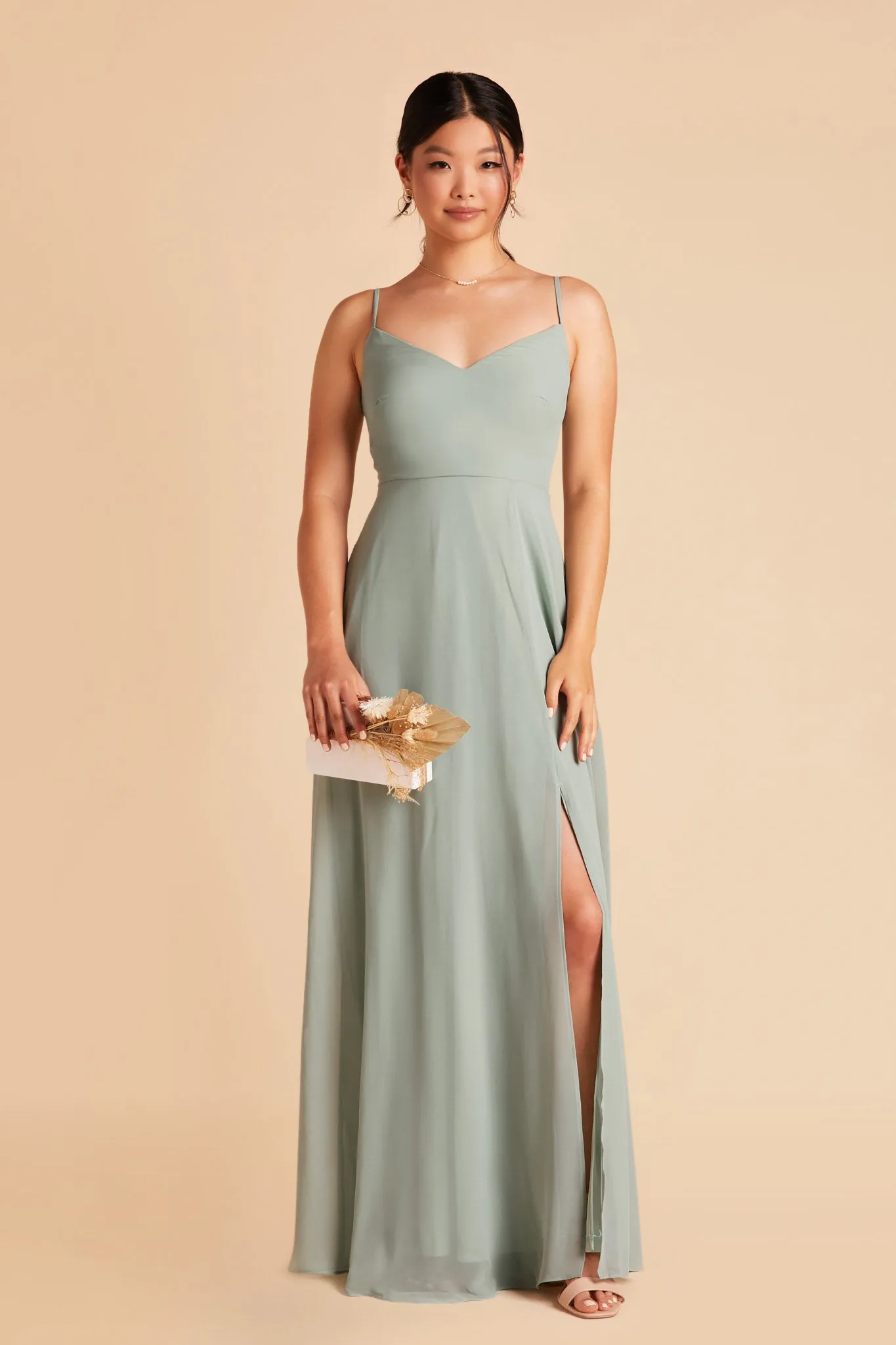 Devin Convertible Dress - Sage sold by Birdy Grey product image thumbnail 4