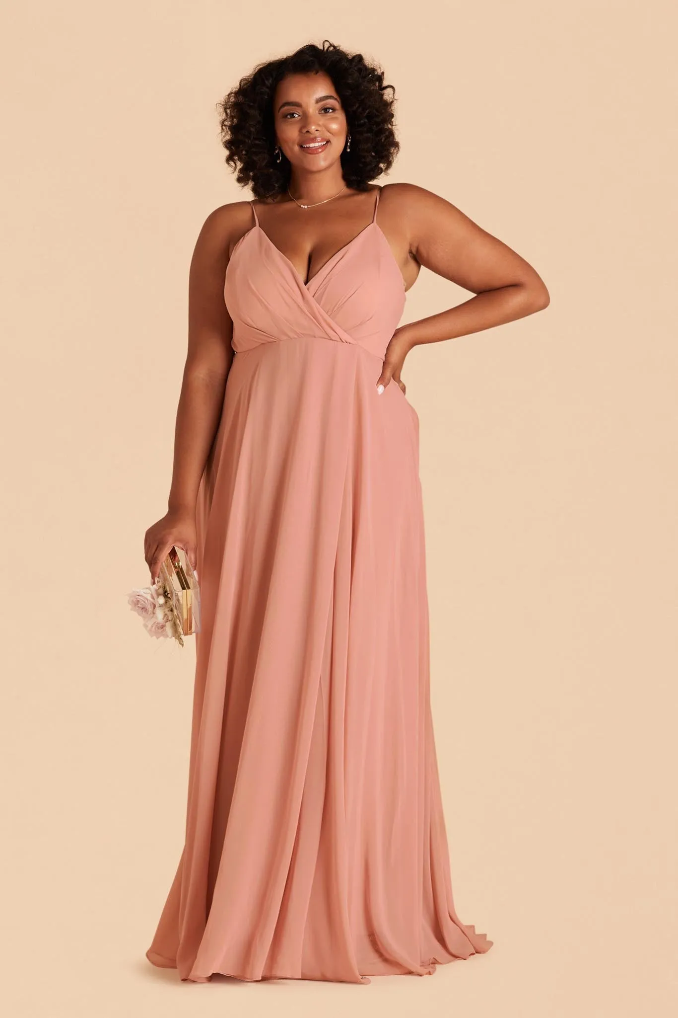 Kaia Dress - Dusty Rose sold by Birdy Grey product image thumbnail 5