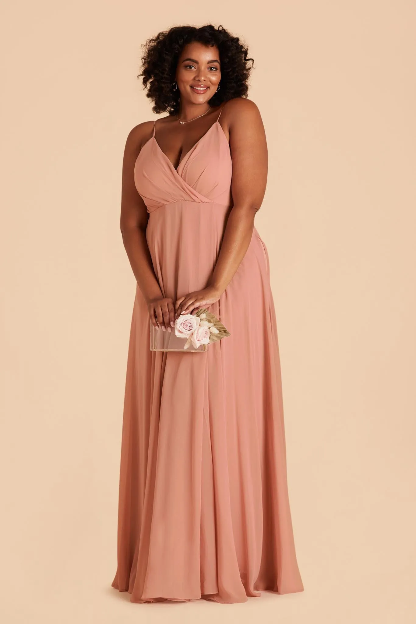 Kaia Dress - Dusty Rose sold by Birdy Grey product image thumbnail 2