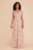 Violet Chiffon Dress - Vintage Pink Floral sold by Birdy Grey