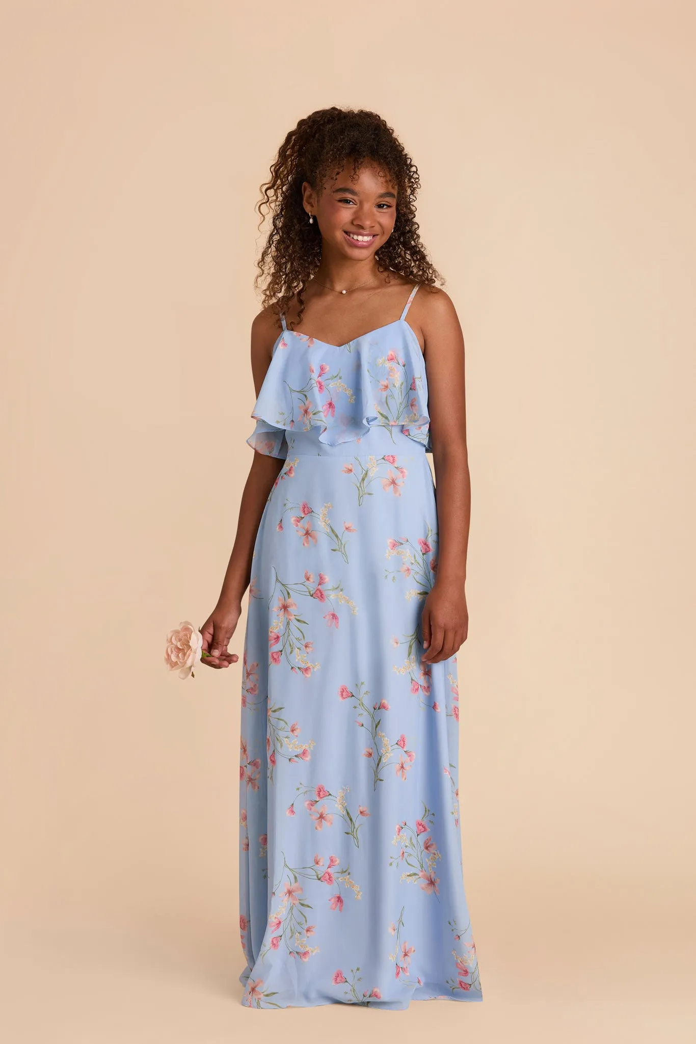 Janie Convertible Junior Dress - Periwinkle Blue Le Fleur sold by Birdy Grey