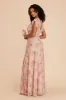 Violet Chiffon Dress - Vintage Pink Floral sold by Birdy Grey