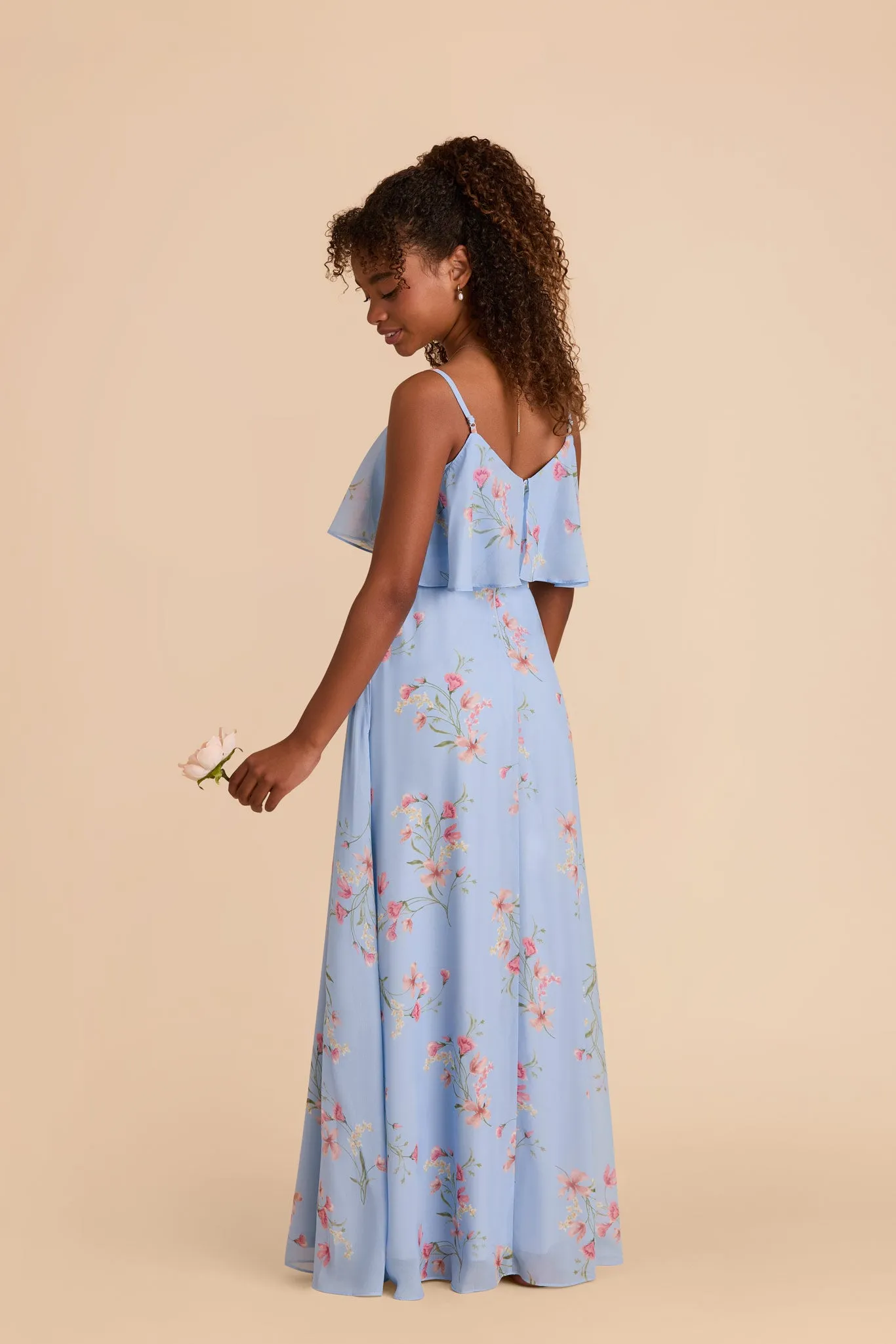Janie Convertible Junior Dress - Periwinkle Blue Le Fleur sold by Birdy Grey product image thumbnail 5