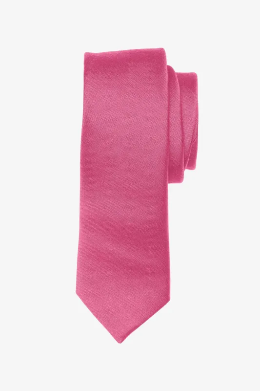 Simon Necktie - Bon Bon Pink sold by Birdy Grey