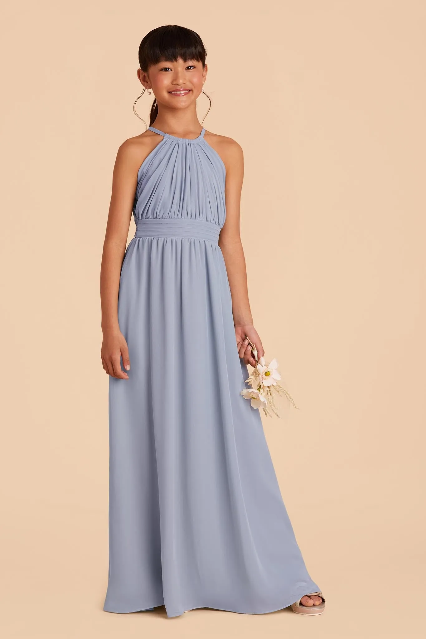 Sienna Junior Dress - Dusty Blue sold by Birdy Grey product image thumbnail 3
