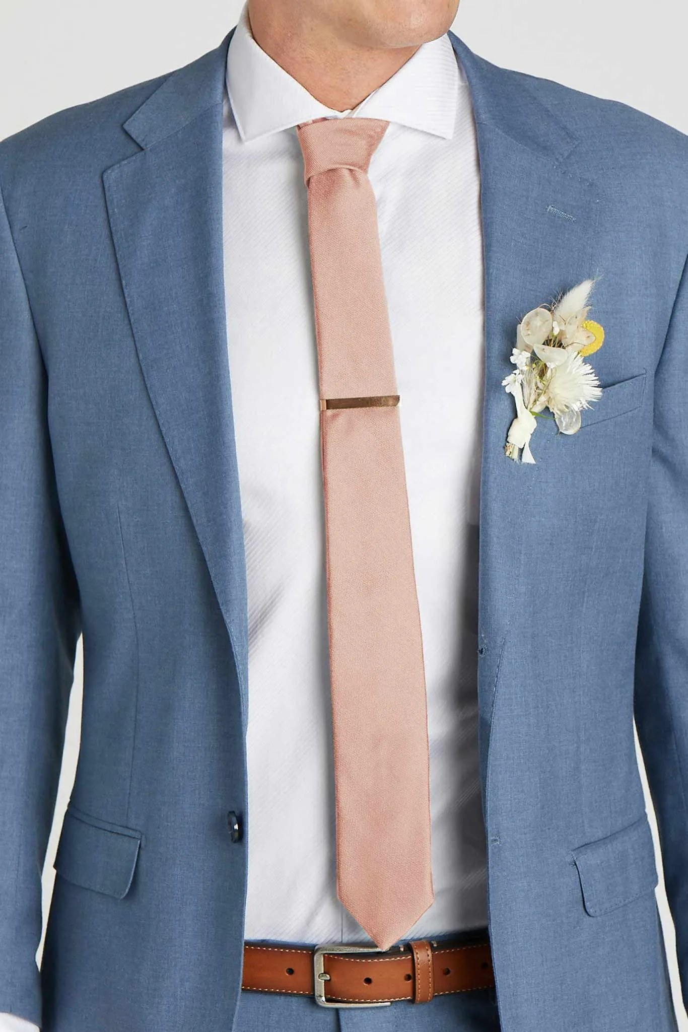 Simon Necktie - Rose Gold sold by Birdy Grey product image thumbnail 2
